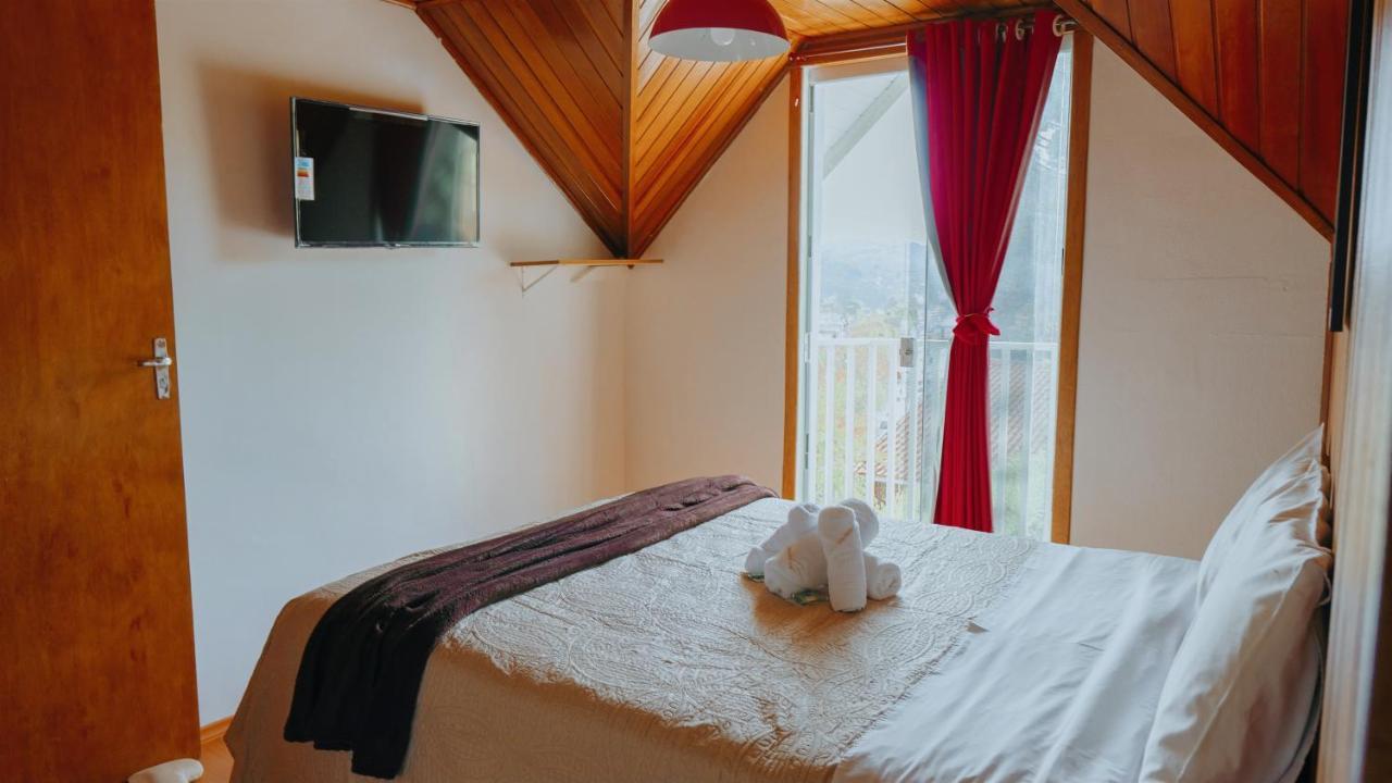 Pousada Araucaria Suites Campos do Jordao Dış mekan fotoğraf