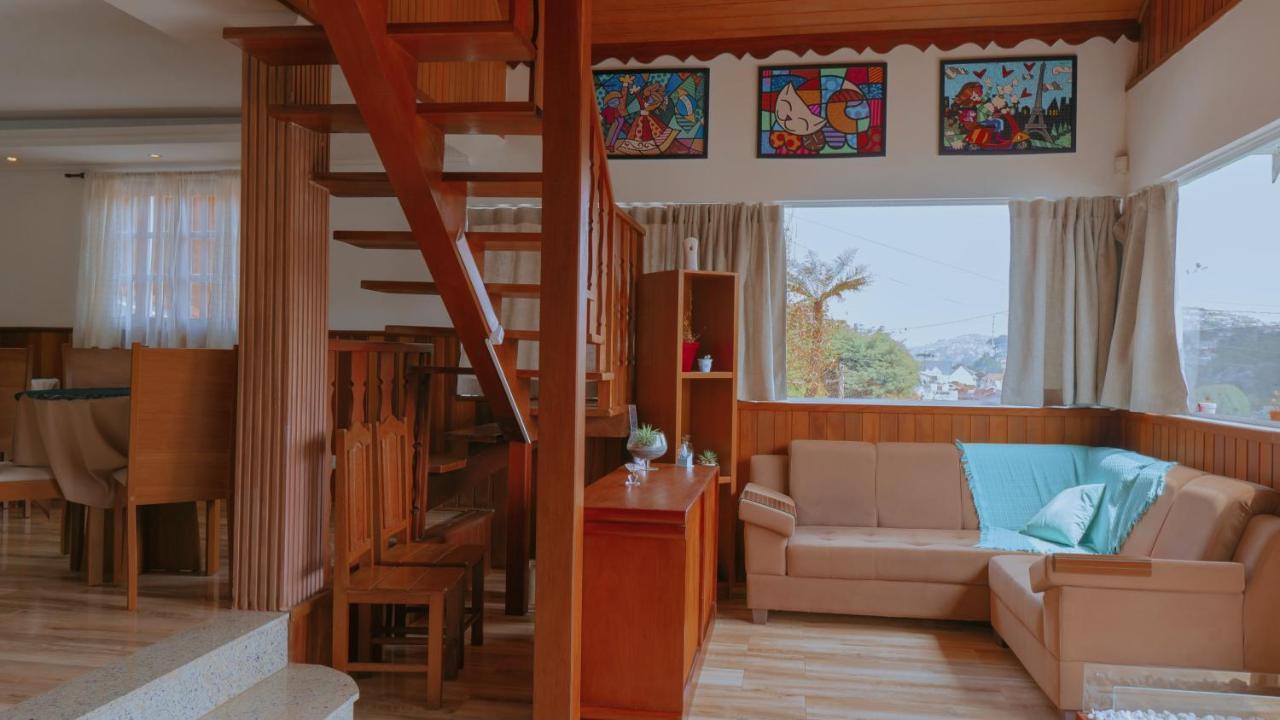 Pousada Araucaria Suites Campos do Jordao Dış mekan fotoğraf